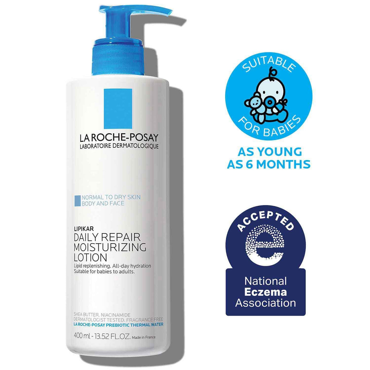 Lipikar Body Lotion for Normal to Dry Skin