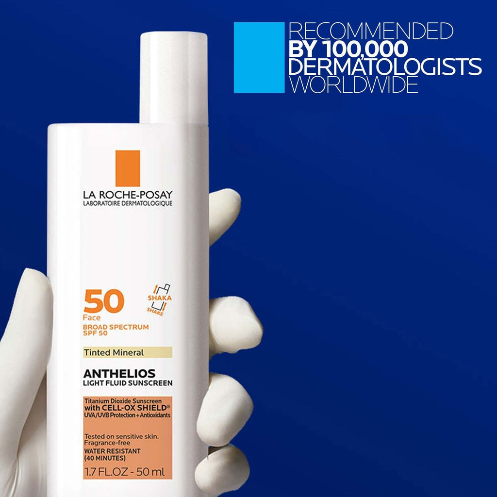 Anthelios Mineral Tinted Sunscreen for Face with SPF