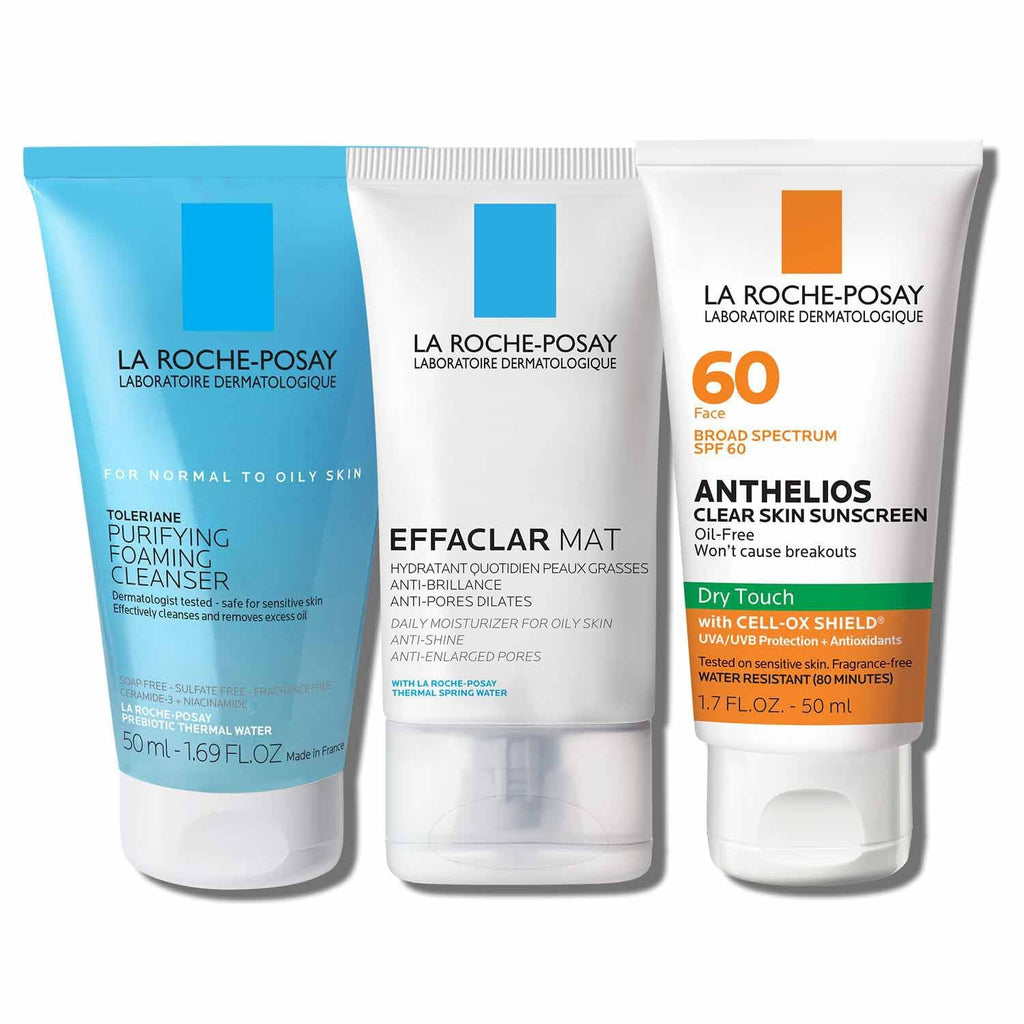 Skin Care Routine for Oily Skin Travel Set