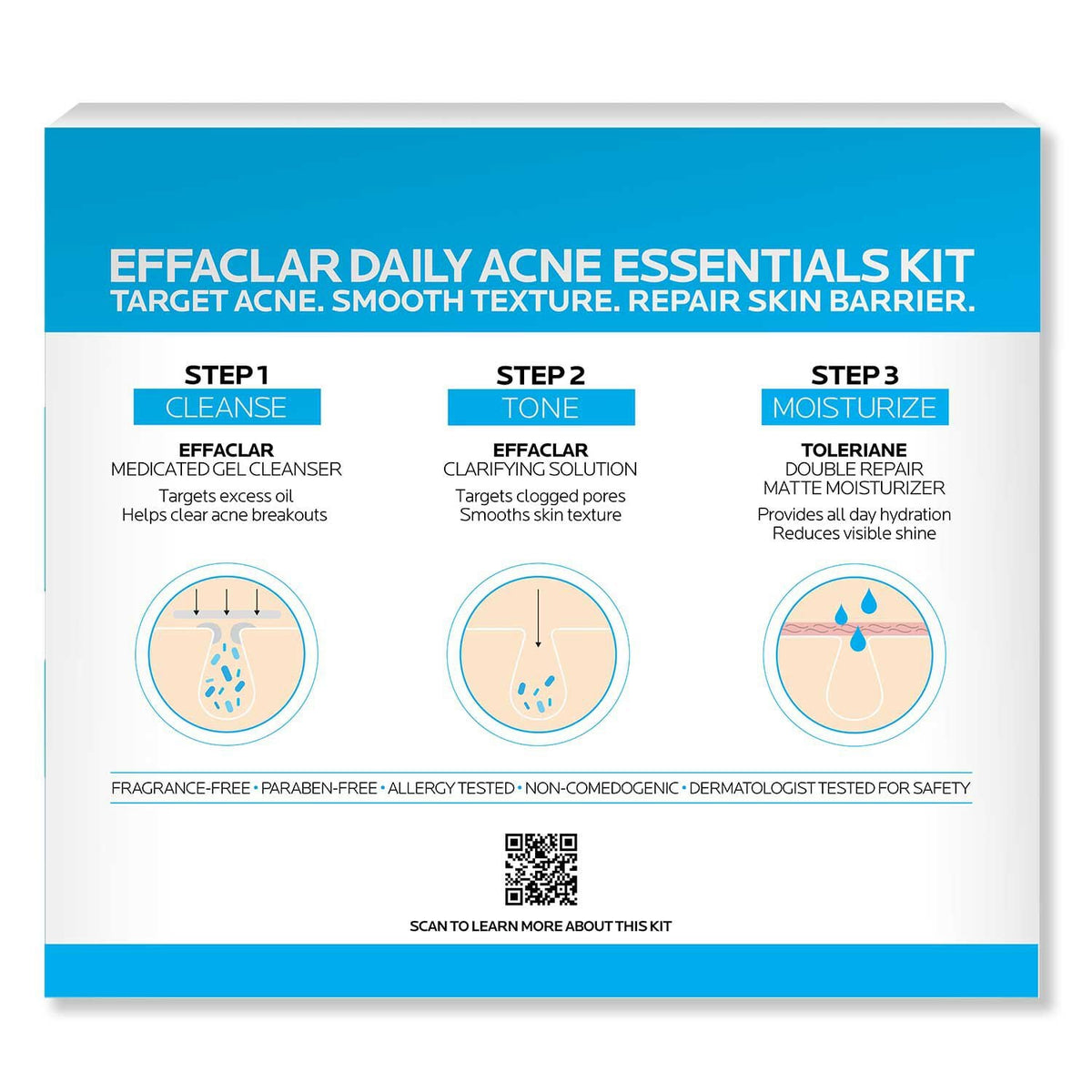 Effaclar Daily Acne Essentials Kit