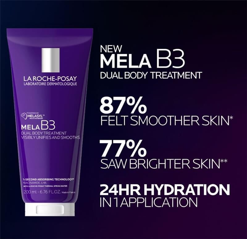 Mela B3 Dual Body Discoloration Treatment with Melasyl™